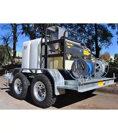 Heavy duty Trailer Mounted Steam Cleaners