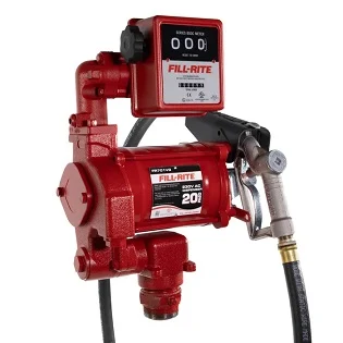 fill rite pump with meter nozzle hose