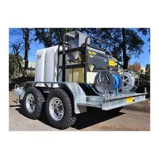 Heavy duty Trailer Mounted Steam Cleaners